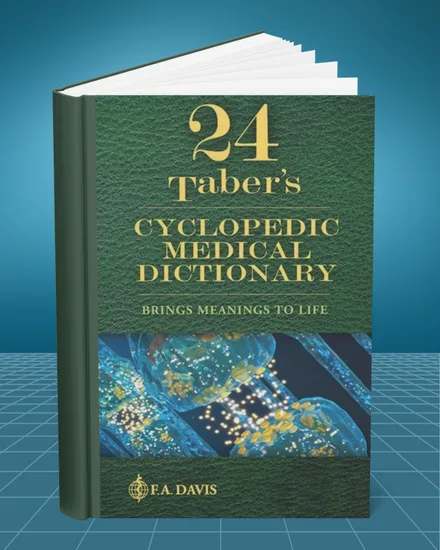 Taber's Cyclopedic Medical Dictionary 24th edition