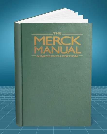 The Merck Manual of Diagnosis and Therapy 19th edition