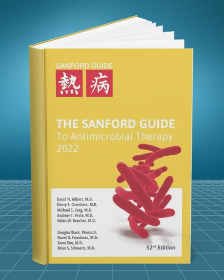 The Sanford Guide to Antimicrobial Therapy 52nd edition
