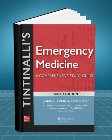 Tintinalli's Emergency Medicine A Comprehensive Study Guide 9th edition