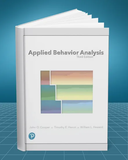 Applied Behavior Analysis 3rd edition book cover