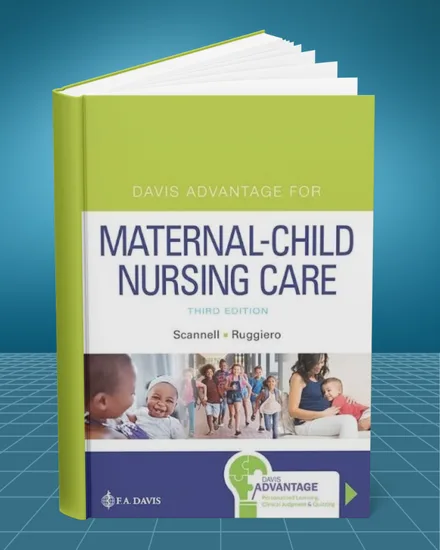 Davis Advantage for Maternal Child Nursing Care 3rd edition book cover