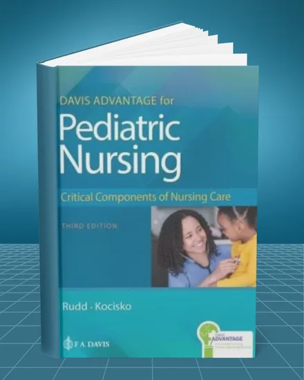 DAVIS Advantage for Pediatric Nursing 3rd edition book cover
