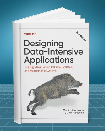 Designing Data Intensive Applications 2nd edition book cover