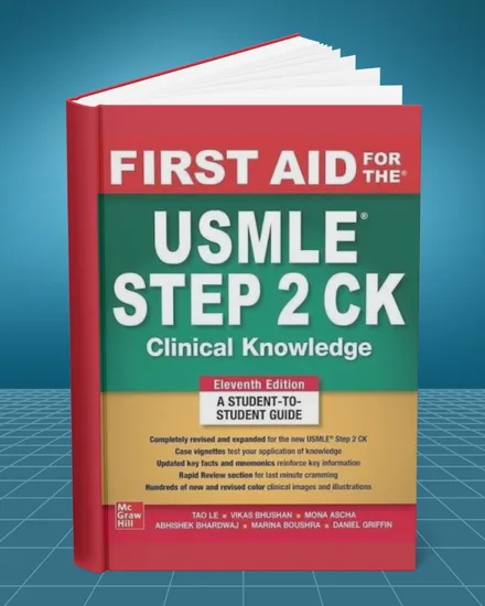 First Aid for the USMLE Step 2 CK 11th edition