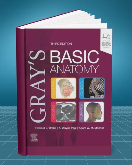 Gray's Basic Anatomy 3rd edition book cover