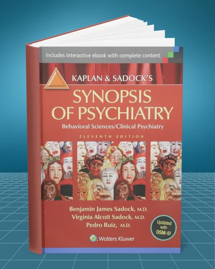 Kaplan and Sadock's Synopsis of Psychiatry Behavioral Sciences Clinical Psychiatry 11th edition book cover