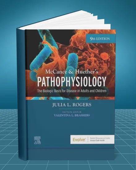 McCance and Huether's Pathophysiology 9th edition book cover