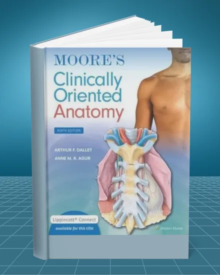 Moore's Clinically Oriented Anatomy 9th edition book cover